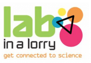 lab in a lorry logo