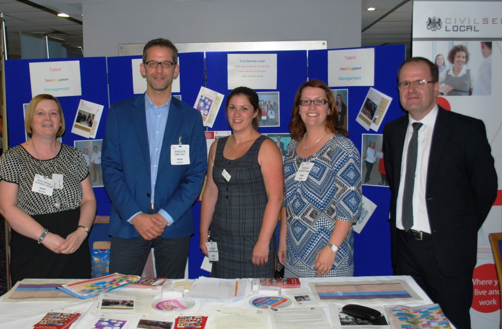 Richard Heaton, Cabinet Office Permanent Secretary with CS Local  team and Talent Management partcipants