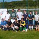 UK Veterans team win the 7-a-side football tournament