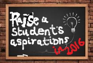 Raise a student's aspirations