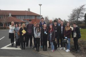 Students from Blackpool Sixth Form College