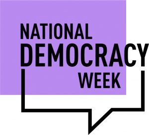 National Democracy Week logo