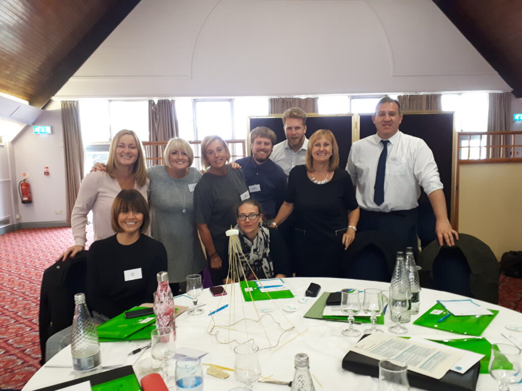 Original members of the Lace Family - Laura Croft, Dawn Rhodes, Carl Sweetman, Helen Kenworthy, Lizzie Axe, Joshua Todkill, Gill Jamieson, Sarah Laird, and initial facilitator Brian McGuiness.