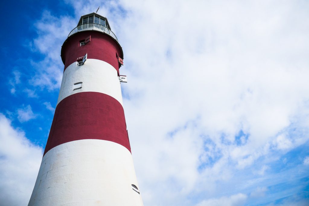 Smeatons Tower on Plymouth Hoe