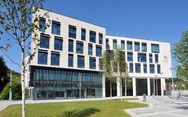 Front of Merthyr Tydfil College building