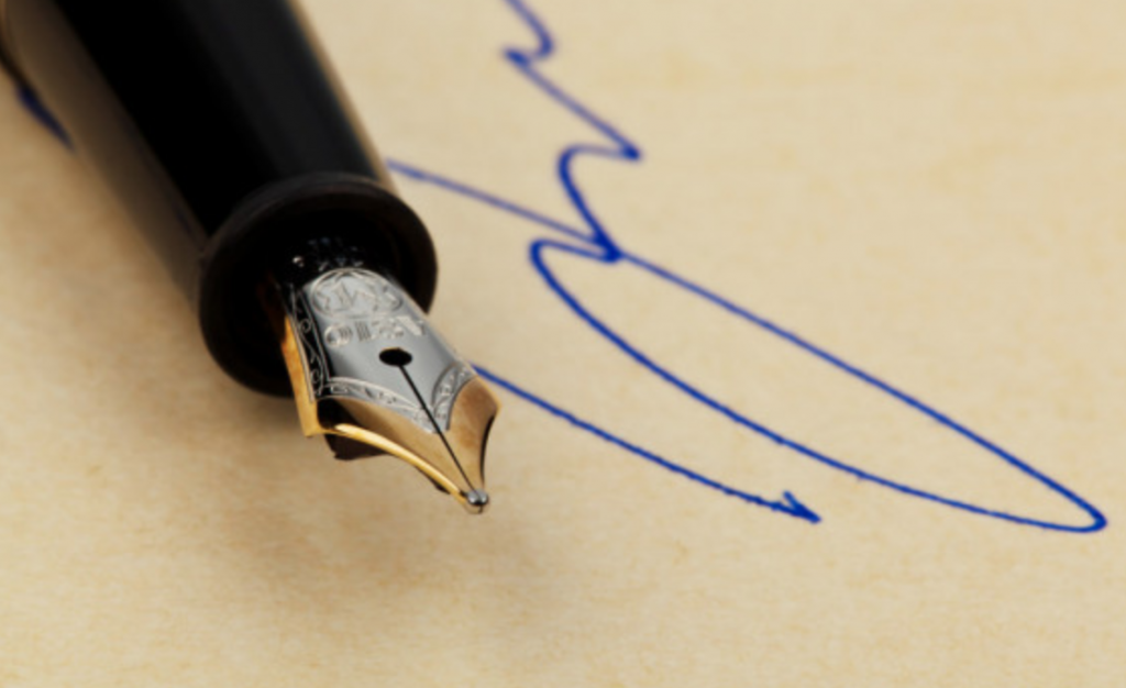 Image of a fountain pen