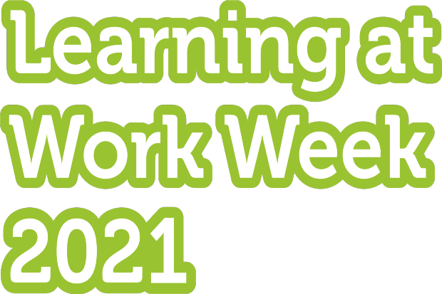 Learning at Work Week 2021 in green