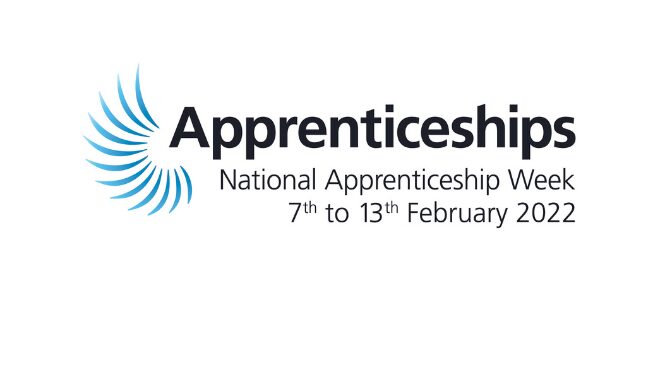 Apprenticeship. National Apprenticeship Week 7 to 13 February 2022